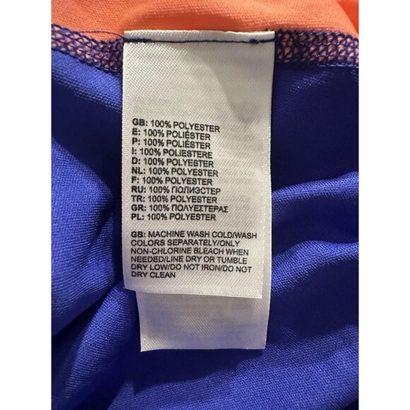 NWT North Face Women’s LARGE Short Sleeve Reflex V-Neck T-Shirt RUNNING Blue - Picture 5 of 5